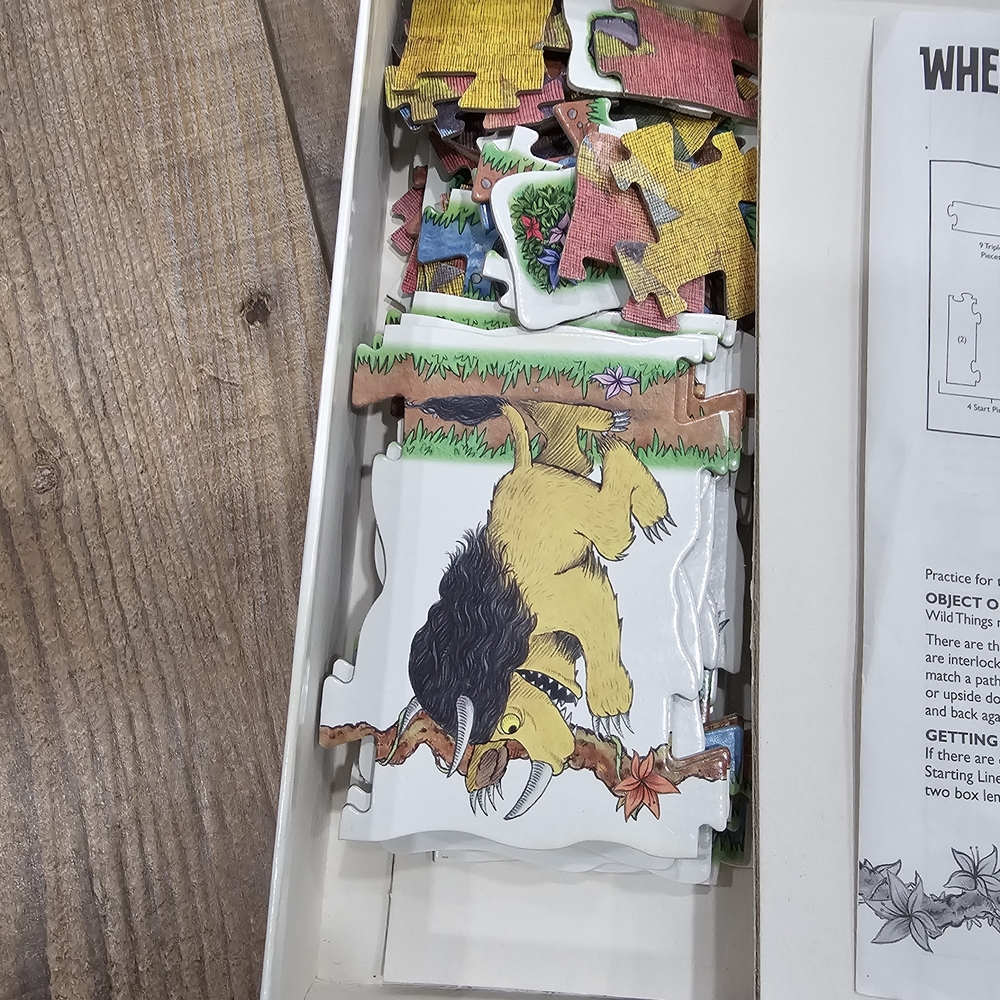 Where The Wild Things Are Board Game Puzzle Ages 6+ Briarpatch Learning - Picture 6 of 13